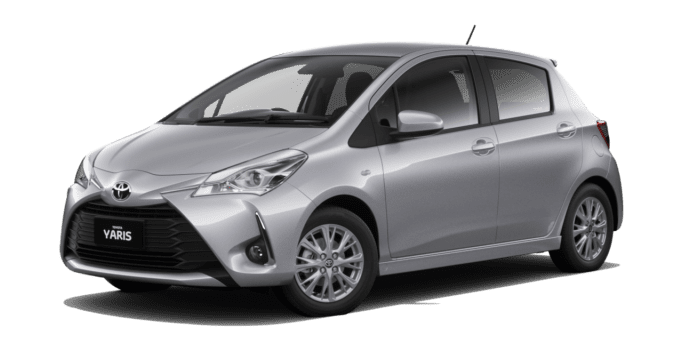 Toyota Yaris Silver 4 Door 2019 Model Toyota Yaris Silver 4 Door 2019 Model