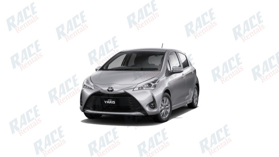 Toyota Yaris Silver 4 Door 2019 Model